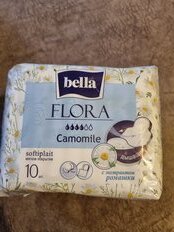 Прокладки женские Bella, Flora Camomile, 10 шт, с экстрактом ромашки, BE-012-RW10-099 - фото 6 от пользователя