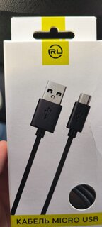 Кабель USB, Red Line, micro USB, 1 м, черный, УТ000002814 - фото 2 от пользователя