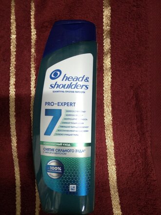 Шампунь Head &amp; Shoulders, Pro-Expert 7в1, против перхоти, 300 мл, Снятие сильного зуда - фото 2 от пользователя