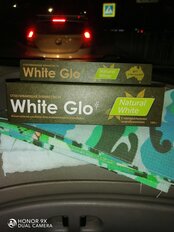 Зубная паста White Glo, натуральная белизна, 100 г - фото 3 от пользователя