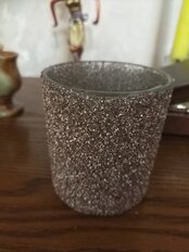 Подсвечник декоративный стекло, 1 свеча, 7.3х8 см, в ассортименте, AAE326910 - фото 1 от пользователя