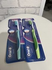 Зубная щетка Oral-B, 3D White Отбеливание, средней жесткости, 0051021049, в ассортименте - фото 8 от пользователя