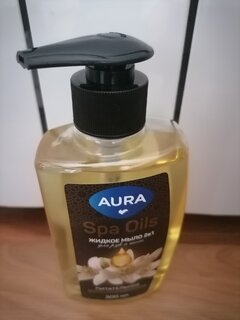 Мыло жидкое Aura, Spa Oils 2в1, Нероли и масло арганы, 300 мл, для рук и тела - фото 1 от пользователя