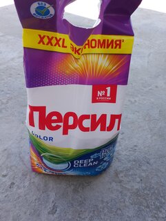 Стиральный порошок Персил, 6 кг, автомат, для цветного белья, Color - фото 4 от пользователя