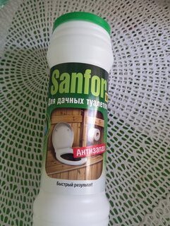 Биосостав для дачных туалетов, Sanfor, Антизапах, 400 г, 10188 - фото 1 от пользователя