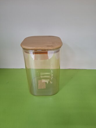 Банка стекло, 1.2 л, 10х15 см, с крышкой, Мед, Y4-9030 - фото 1 от пользователя