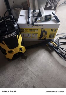 Мойка высокого давления Karcher, K5 Basic Car, 1.180-586.0, 2.1 кВт, 145 бар, 500 л/ч - фото 2 от пользователя