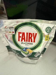 Капсулы для посудомоечной машины Fairy, Platinum Plus All in 1 Лимон, 12 шт - фото 1 от пользователя