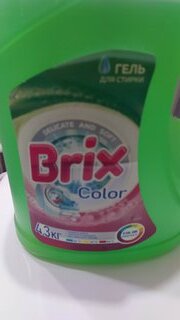 Гель для стирки Brix, 4.3 л, для цветного белья, Color - фото 8 от пользователя