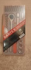 Набор слесарных инструментов Bartex, 6-гранные, сталь, кейс, 36 предметов - фото 7 от пользователя