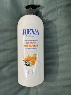 Гель для душа Reva Beauty Care, Цветок апельсина, 1 л - фото 2 от пользователя