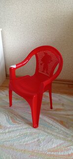 Стульчик детский пластик, Стандарт Пластик Групп, 38х35х53.5 см, красный - фото 5 от пользователя