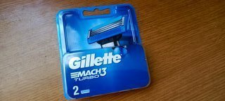 Сменные кассеты для бритв Gillette, Mach3 Turbo, для мужчин, 2 шт - фото 8 от пользователя