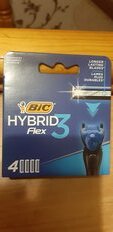 Сменные кассеты для бритв Bic, Flex 3 hibrid, для мужчин, 4 шт, 948274 - фото 8 от пользователя