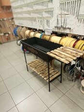 Мангал 700х300х700 мм, 1.5 мм, разборный, полка для дров, приставка для посуды, с декором, съемные ножки, Дачник - фото 7 от пользователя