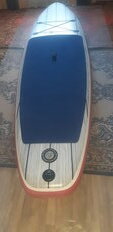 Доска Sup надувной 335х86х15 см, двойной ПВХ, в сумке с насосом, веслом и лиш, 140 кг, W-26 - фото 8 от пользователя