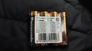 Батарейка Panasonic, АА (LR6, 15A), Alkaline Power, щелочная, 1.5 В, спайка, 4 шт - фото 5 от пользователя