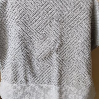 Полотенце банное 50х90 см, 100% хлопок, 500 г/м2, Аура, серое, Узбекистан - фото 1 от пользователя
