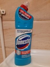 Чистящее средство универсальное, Domestos, Свежесть Атлантики, гель, 1 л - фото 2 от пользователя