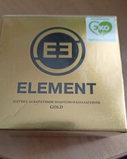 Патчи для кожи вокруг глаз, Element Gold, лифтинг и увлажнение, для всех типов кожи, 85 г - фото 1 от пользователя