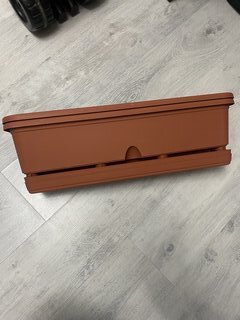 Балконный ящик пластик, 16 л, 60х15х18.5 см, терракотовый, Idea, М 3221 - фото 4 от пользователя