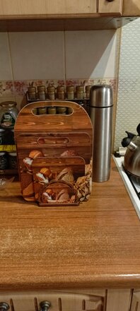 Доска разделочная дерево, 3 шт, с ручкой, мультиколор, Хлеб, КМ-8 - фото 6 от пользователя