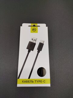 Кабель USB, Red Line, USB Type-C, 1 м, черный, УТ000010553 - фото 4 от пользователя