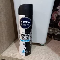 Дезодорант Nivea, Черное и Белое Невидимый Fresh, для мужчин, спрей, 150 мл - фото 3 от пользователя