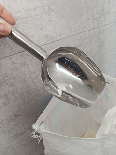 Совок для сыпучих продуктов, нержавеющая сталь, 500 мл, средний, Катунь, AST-005-СС-10 - фото 2 от пользователя