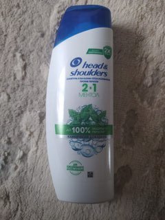 Шампунь Head &amp; Shoulders, 2в1 Ментол, против перхоти, 200 мл - фото 2 от пользователя