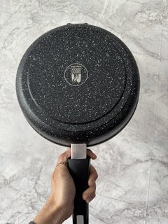 Сковорода литой алюминий, 28 см, антипригарное покрытие, Мечта, Гранит black Induction, съемная ручка, индукция, 028802И - фото 9 от пользователя