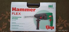 Перфоратор Hammer, PRT800D, SDS-Plus, 800 Вт, 2.6 Дж, 3 режима, с кейсом - фото 6 от пользователя