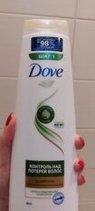 Шампунь Dove, Hair Therapy Контроль над потерей волос, против выпадения волос, 380 мл - фото 3 от пользователя