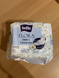 Прокладки женские Bella, Flora Camomile, 10 шт, с экстрактом ромашки, BE-012-RW10-099 - фото 4 от пользователя