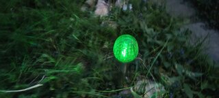 Светильник садовый Ultraflash, SGL-005, на солнечной батарее, грунтовый, шар, с эффектом битого стекла, прозрачный - фото 4 от пользователя