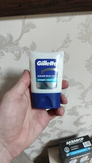 Бальзам после бритья, Gillette, Sensitive Skin, для чувствительной кожи, 75 мл, 84872622 - фото 4 от пользователя