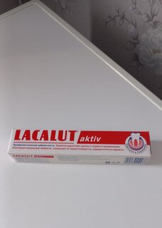 Зубная паста Lacalut, Activ, 75 мл - фото 2 от пользователя