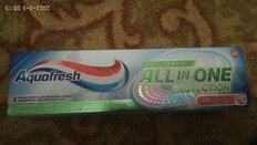 Зубная паста Aquafresh, All-in-One Protection Extra Fresh, 75 мл - фото 1 от пользователя