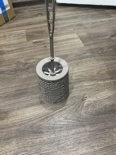 Ерш для туалета Idea, Бязь, напольный, полипропилен, французcкий серый, М 5027 - фото 3 от пользователя