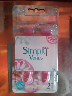 Станок для бритья Venus, Simply, для женщин, 3 лезвия, 2 шт, одноразовые, 0050005249 - фото 8 от пользователя