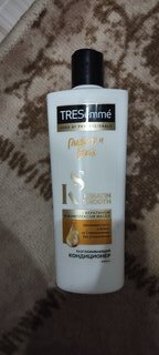 Кондиционер для всех типов волос, TRESemme, Keratin Smooth, с кератином и комплексом масел, разглажив, 400 мл - фото 3 от пользователя