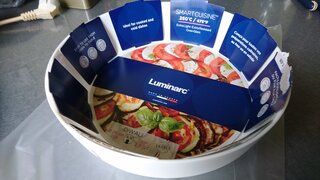 Форма для запекания стекло, 26х26 см, круглая, Luminarc, Diwali, N6416 - фото 5 от пользователя