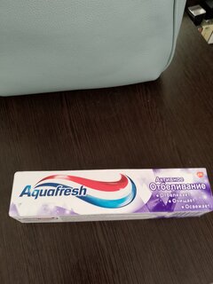 Зубная паста Aquafresh, Активное отбеливание, 100 мл - фото 9 от пользователя