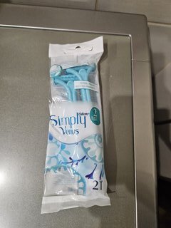 Станок для бритья Gillette, Simply Venus2, для женщин, 2 лезвия, 2 шт, одноразовые - фото 2 от пользователя