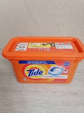 Капсулы для стирки Tide, Все в 1 Pods Альпийская свежесть, 12 шт, капсула 24.8 г - фото 1 от пользователя