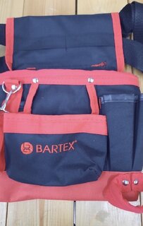 Сумка-пояс для инструментов, 21х19 см, текстиль, Bartex, пластиковый замок, 7 карманов - фото 6 от пользователя
