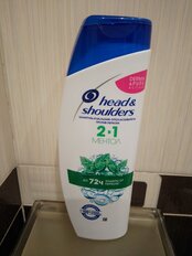 Шампунь Head &amp; Shoulders, 2в1 Ментол, против перхоти, 400 мл - фото 3 от пользователя