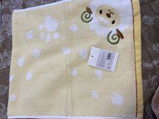 Полотенце детское 32х73 см, 100% хлопок, Овечка, Silvano, желтое, Китай, Y8-2958 - фото 8 от пользователя