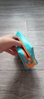 Косметичка 16.5х7х11.5 см, A080001, прямоугольная, застежка молния - фото 6 от пользователя