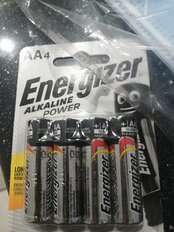 Батарейка Energizer, АА (LR06, LR6), Power, алкалиновая, 1.5 В, блистер, 4 шт, E300132901 - фото 7 от пользователя